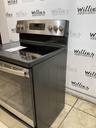 Ge Used Electric Stove 220volts (40/50 AMP) 30inches {4 prong} (Stainless Steel) 