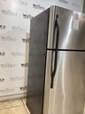 Frigidaire Used Refrigerator Top and Bottom 30x65 1/2” (Stainless Steel) 