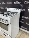 Avanti Used Natural Gas Stove 23 1/2” (White) 