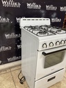 Avanti Used Natural Gas Stove 23 1/2” (White) 