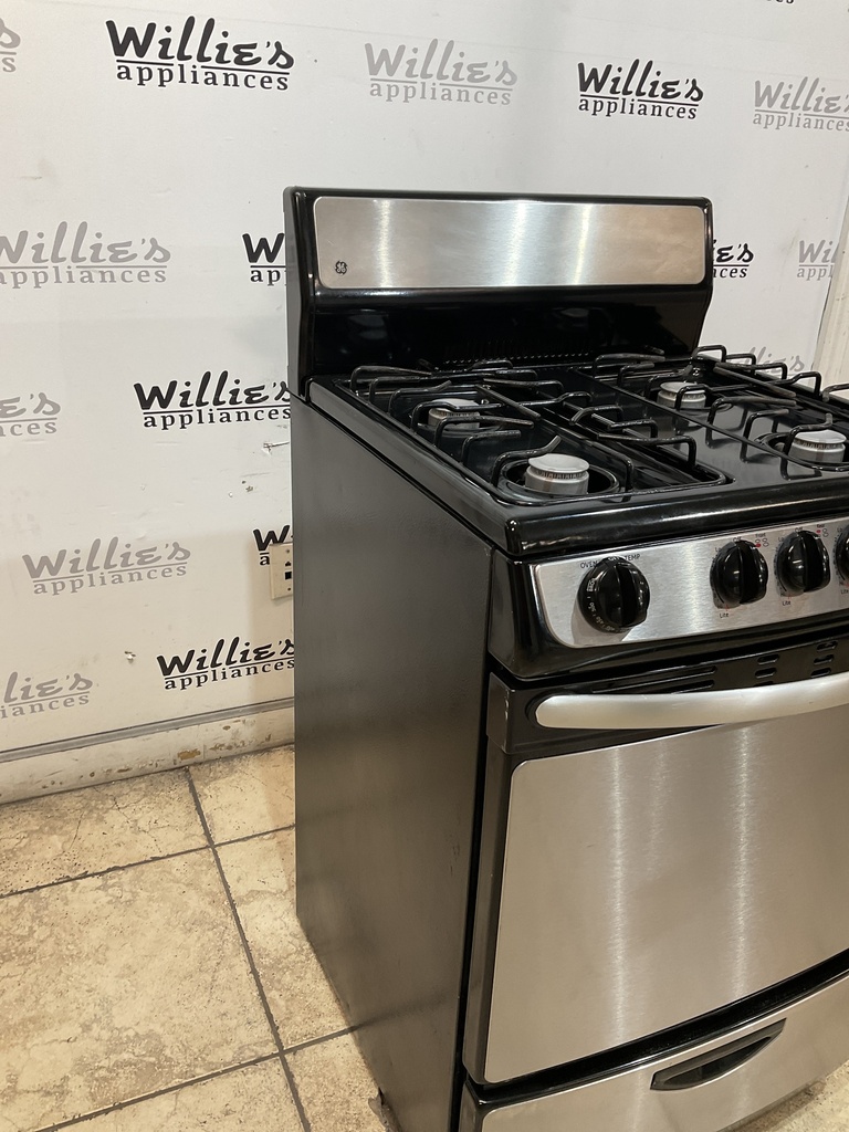 Ge Used Natural Gas Stove 24inches (Stainless Steel)