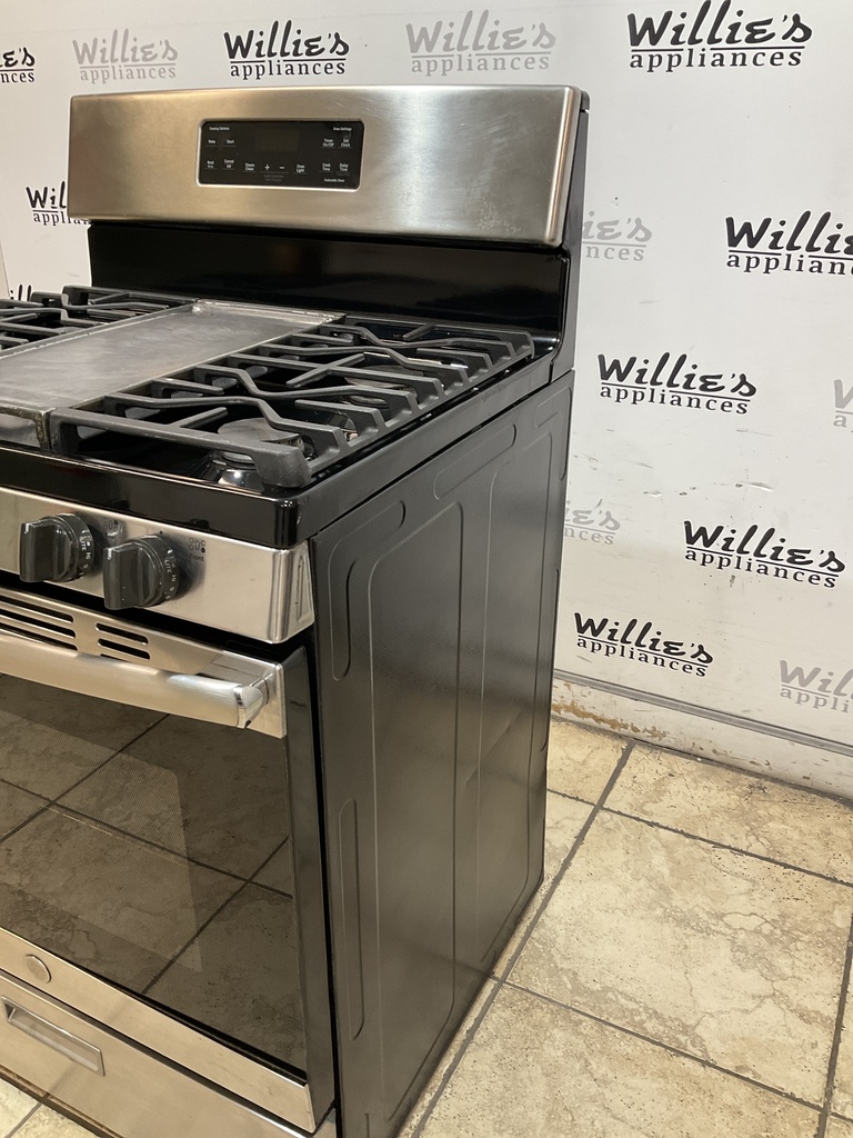 Ge Used Natural Gas Stove 30inches (Stainless Steel)