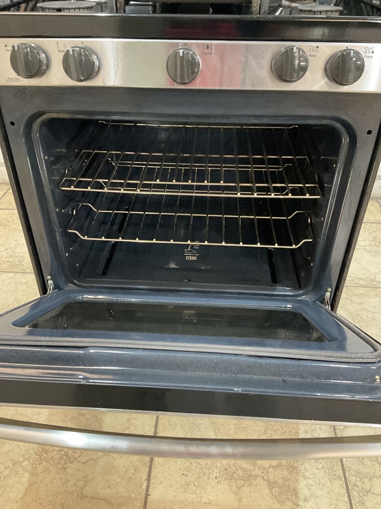 Ge Used Natural Gas Stove 30inches (Stainless Steel)