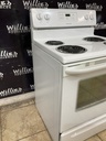 Frigidaire Used Electric Stove 220volts (40/50 AMP) 30inches {4 prong} (White) 