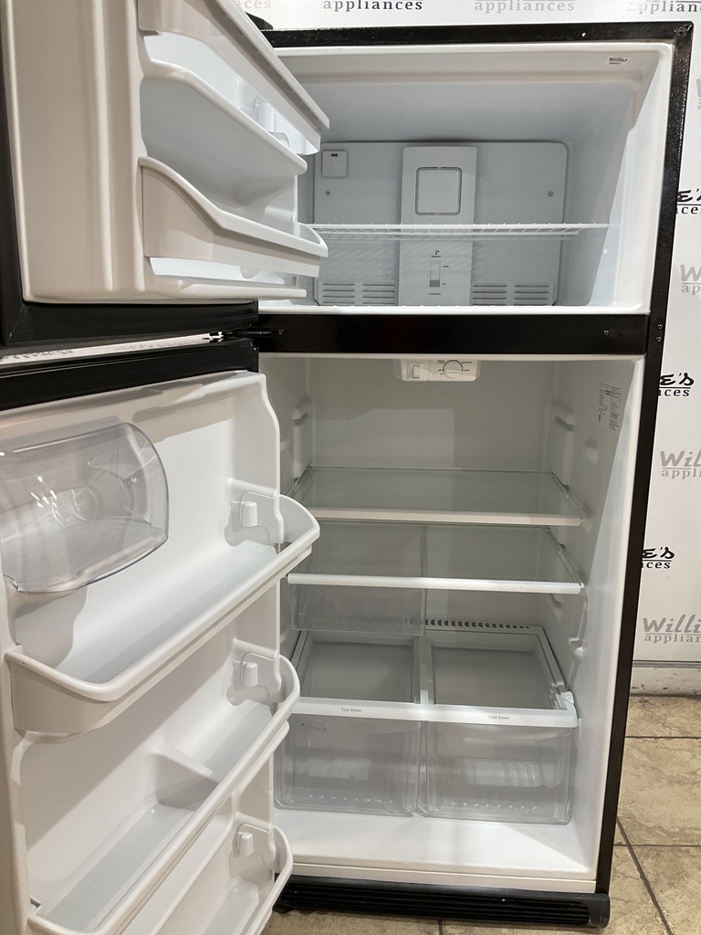 Frigidaire Used Refrigerator Top and Bottom 30x65 1/2” (Stainless Steel) 