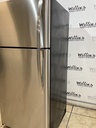 Frigidaire Used Refrigerator Top and Bottom 30x65 1/2” (Stainless Steel) 