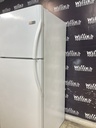 Frigidaire Used Refrigerator Top and Bottom 30x68 1/2” (White) 