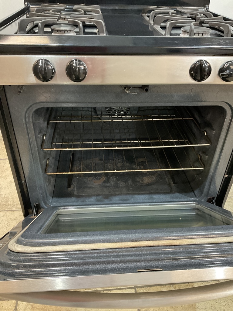 Frigidaire Used Natural Gas Stove 30inches (Stainless Steel) 