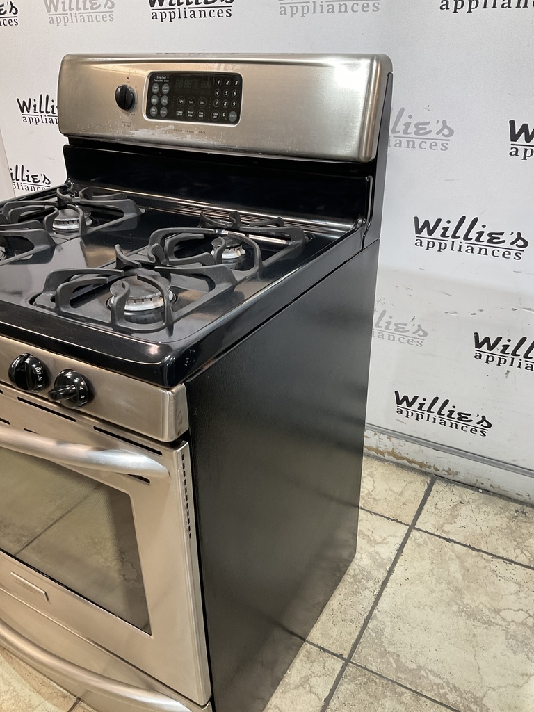 Frigidaire Used Natural Gas Stove 30inches (Stainless Steel) 