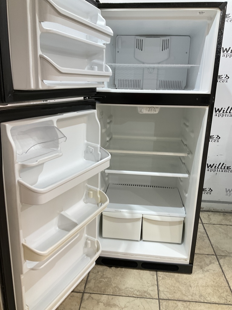 Frigidaire Used Refrigerator Top and Bottom 28x64 1/2” (Stainless Steel) 