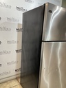 Frigidaire Used Refrigerator Top and Bottom 28x64 1/2” (Stainless Steel) 
