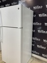 Ge Used Refrigerator Top and Bottom 28x64 1/2” (White) 