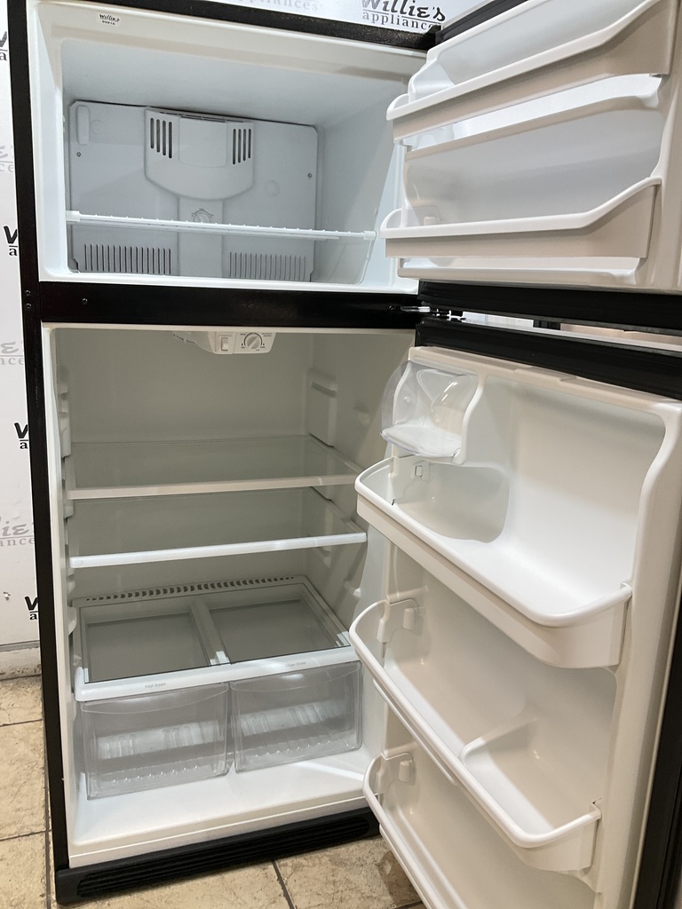 Frigidaire Used Refrigerator Top and Bottom 30x65 1/2” (Stainless Steel) 