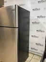 Frigidaire Used Refrigerator Top and Bottom 30x65 1/2” (Stainless Steel) 