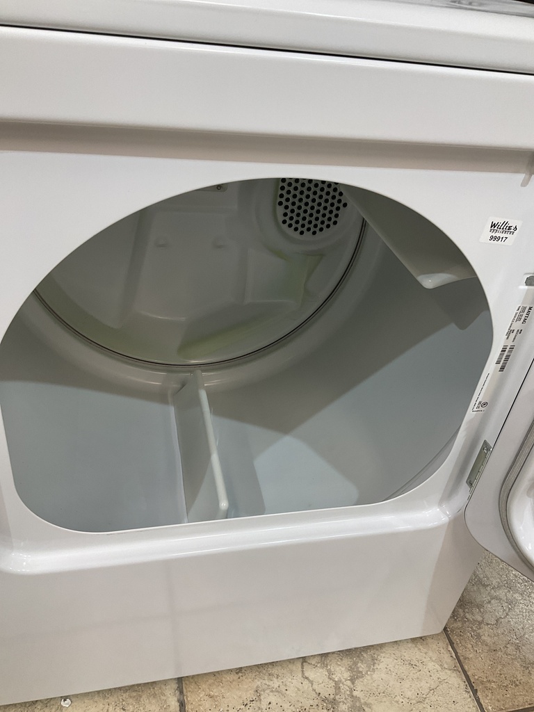 Maytag Used Electric Dryer 220volts (30 AMP) 29inches {no cord} (White) 