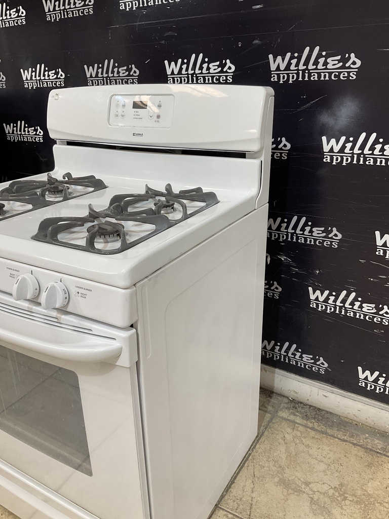 Kenmore Used Natural Gas Stove 30inches (White) 