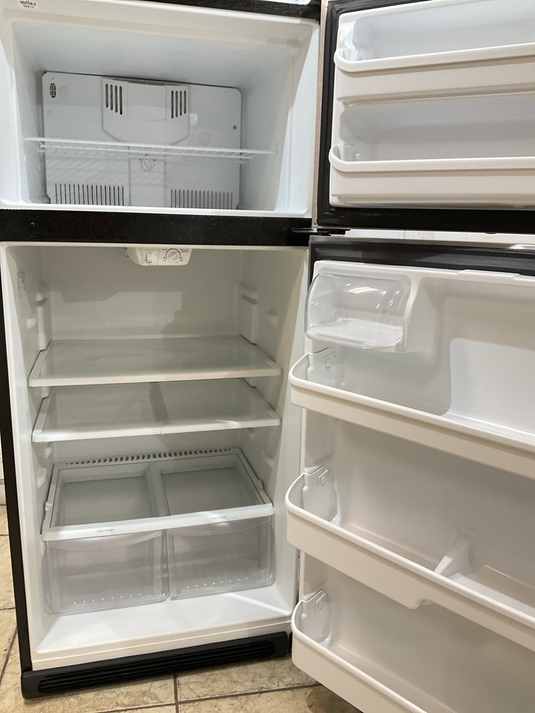 Frigidaire Used Refrigerator Top and Bottom 30x65 1/2” (Stainless Steel) 