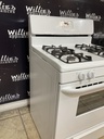 Frigidaire Used Natural Gas Stove 30inches (White) 