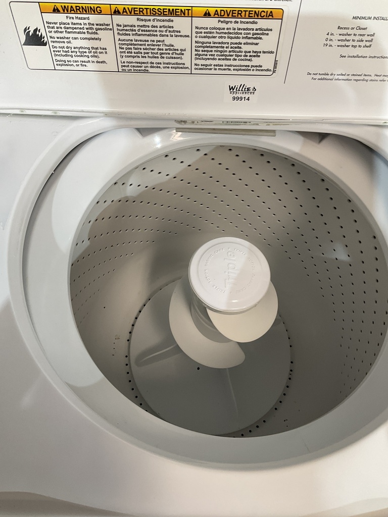 Whirlpool Used Washer Top-load 27inches (White) 