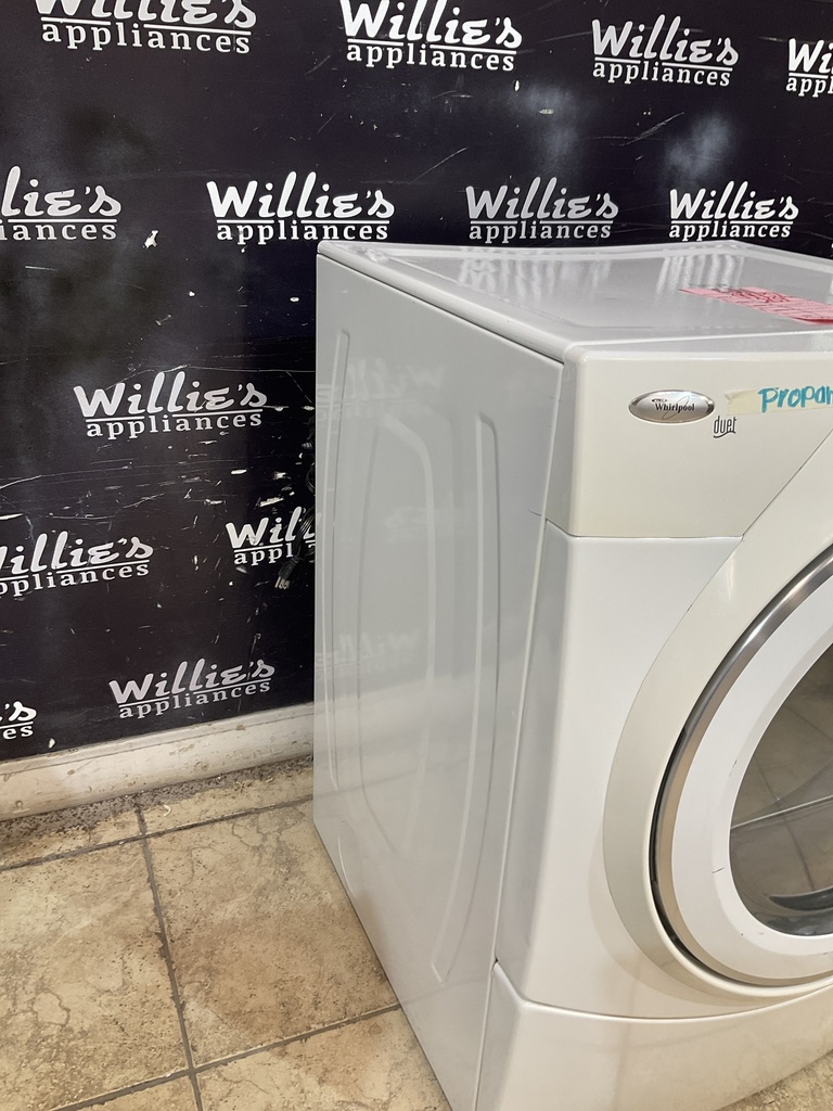 Whirlpool Used Natural Gas Dryer 27inches (White)