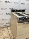 Welbilt Used Electric Stove 220volts (40/50 AMP) 24inches {3 prong} (Bisque) 