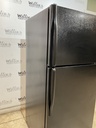 Whirlpool Used Refrigerator Top and Bottom 30x66 1/2” (Black) 