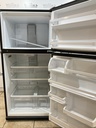Whirlpool Used Refrigerator Top and Bottom 30x66 (Black)