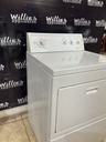 Kenmore Used Electric Dryer 220volts (30 AMP) 27inches {3 prong} (White);
