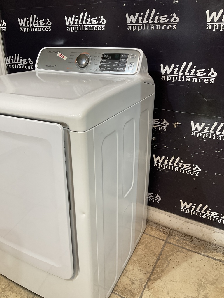 Samsung Used Natural Gas Dryer 27inches (White) 