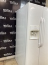 Frigidaire Used Refrigerator Side by Side 36 1/2” x 68 1/2” (White) 