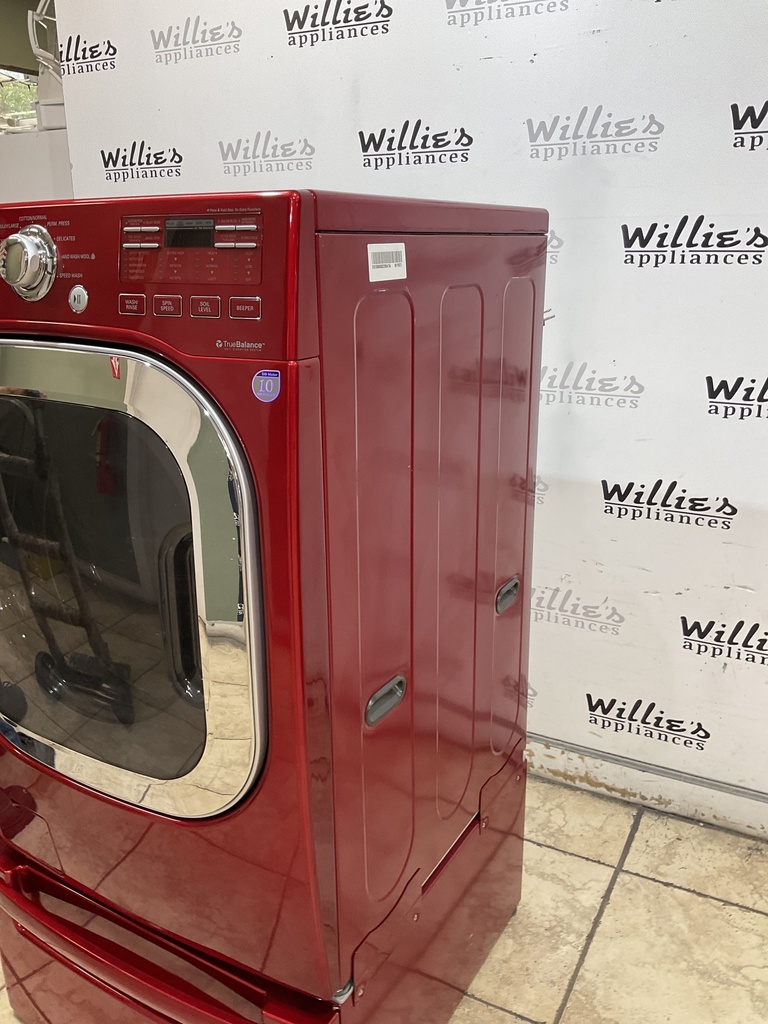 Lg Used Washer Front-load 27inches (Red)
