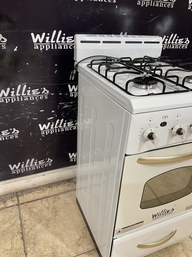 Willie’s Used Natural Gas Stove 20inches (White) 