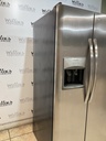 Frigidaire Used Refrigerator Side by Side 36 1/2” x 69 (Stainless Steel) 