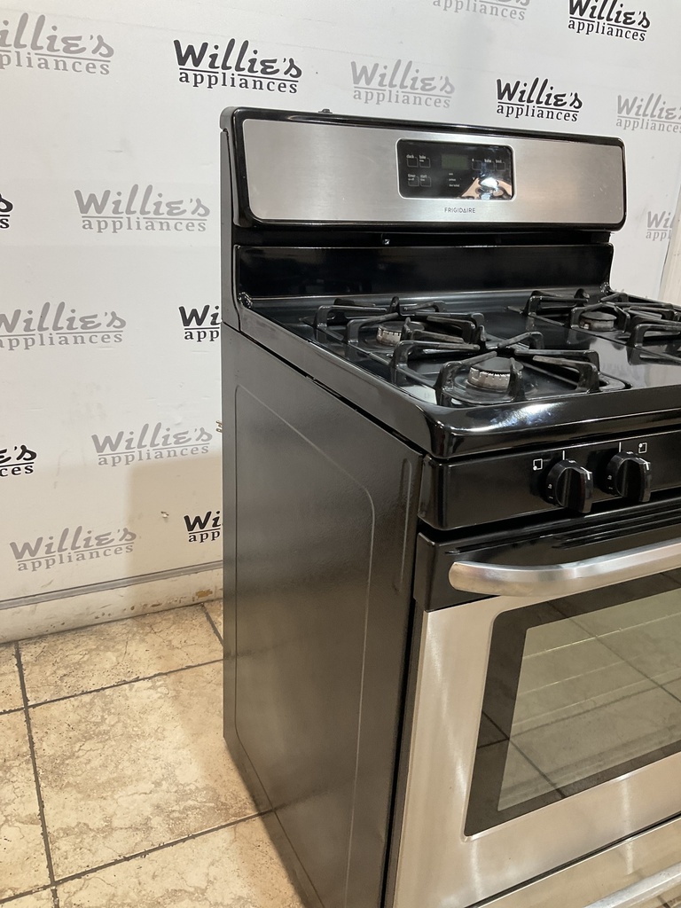 Frigidaire Used Natural Gas Stove 30inches (Stainless Steel) 