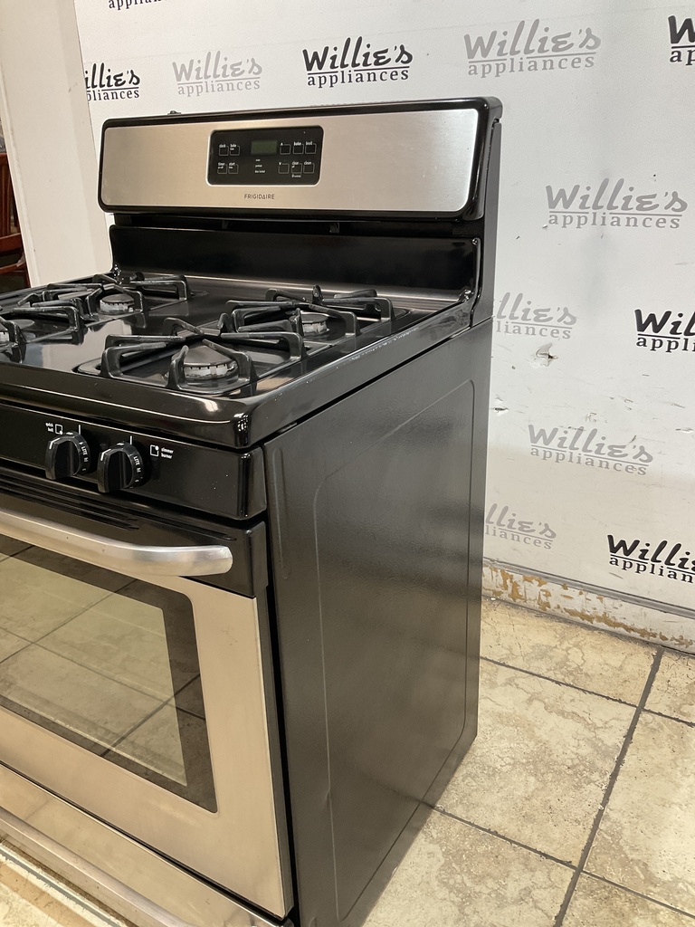 Frigidaire Used Natural Gas Stove 30inches (Stainless Steel) 