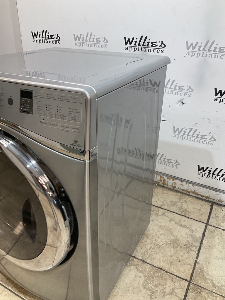 Whirlpool Used Electric Dryer 220volts (30 AMP) 27inches (Grey)