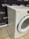 Whirlpool Used Electric Dryer 220volts (30 AMP) 27inches {3 prong} (White) 