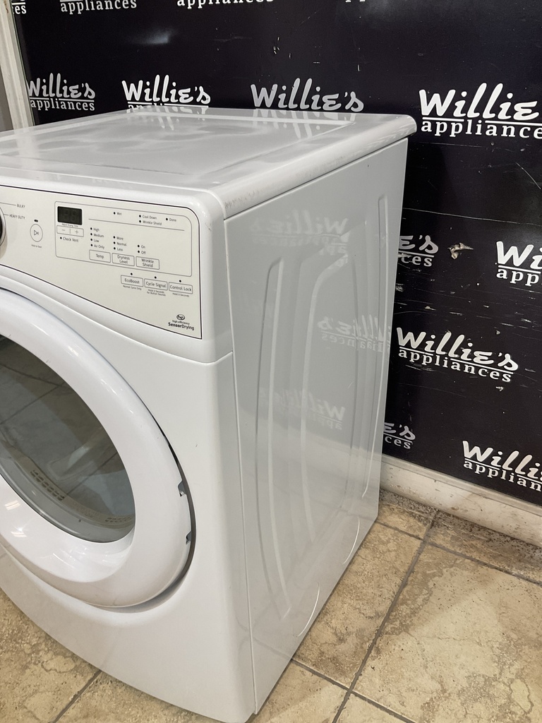 Whirlpool Used Electric Dryer 220volts (30 AMP) 27inches {3 prong} (White) 