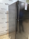 Whirlpool Used Refrigerator Top and Bottom 30x66 1/2” (White) 
