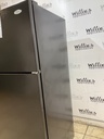 Whirlpool Used Refrigerator Top and Bottom 30x66 1/2” (White) 