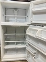 Whirlpool Used Refrigerator Top and Bottom 33x66 (White) 
