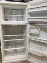 Frigidaire Used Refrigerator Top and Bottom 30x65 1/2” (White) 