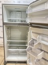 Frigidaire Used Refrigerator Top and Bottom 30x65 1/2” (Stainless Steel) 