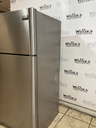Frigidaire Used Refrigerator Top and Bottom 30x65 1/2” (Stainless Steel) 