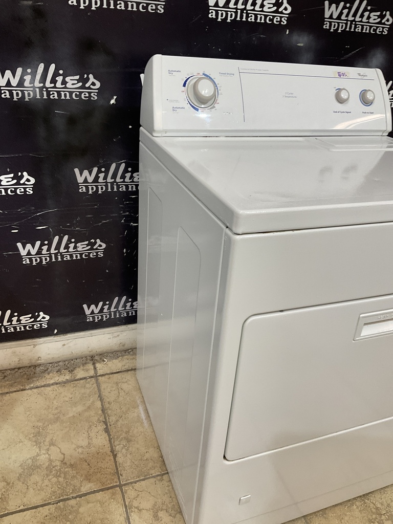 Whirlpool Used Natural Gas Dryer 29inches (White) 