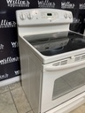 Ge Used Electric Stove 220volts (40/50 AMP) 30inches {4 prong} (Bisque) 