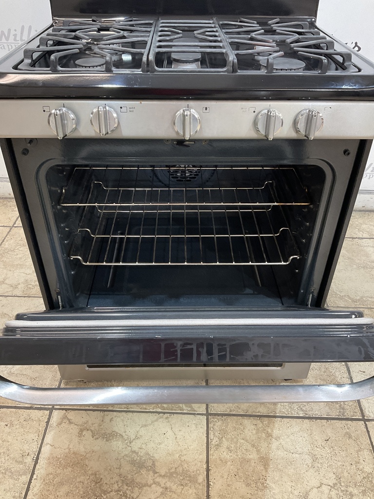 Frigidaire Used Natural Gas Stove 30inches (Stainless Steel) 