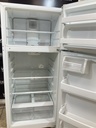 Ge Used Refrigerator Top and Bottom 28x64 1/2” (White) 