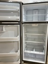 Ge Used Refrigerator Top and Bottom 28x67 (Stainless Steel) 