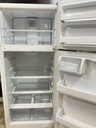 Ge Used Refrigerator Top and Bottom 28x61 1/2” (White) 